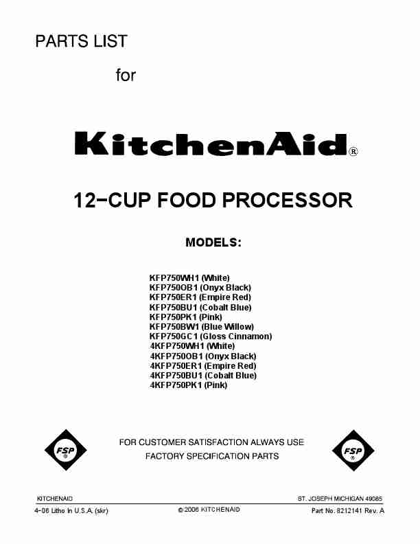 KitchenAid Blender 4KFP750WH1-page_pdf